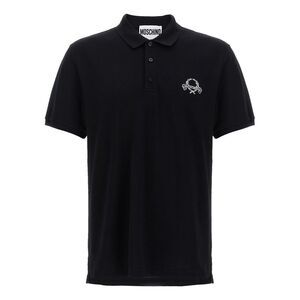 Moschino Men's Logo Embroidery Polo Shirt